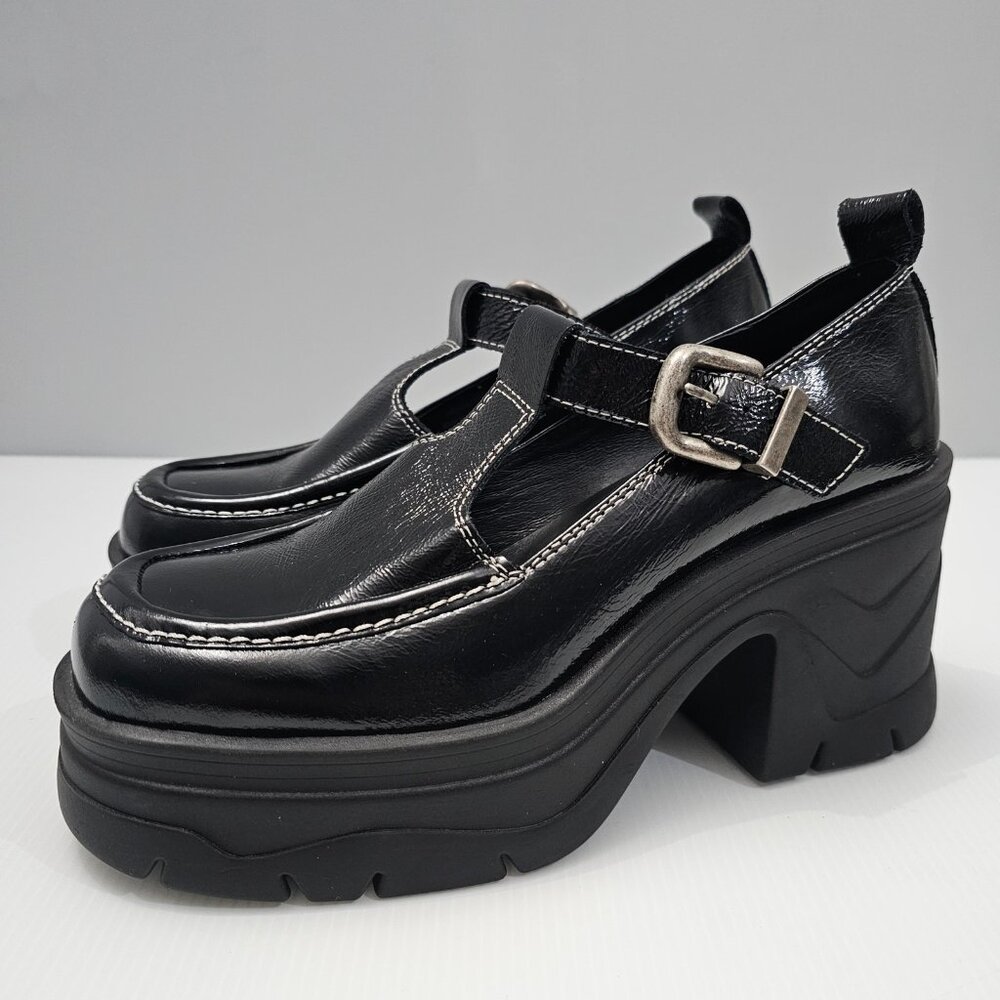 Black Platform Loafers